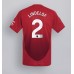 Maillot de foot Manchester United Victor Lindelof #2 Domicile vêtements 2024-25 Manches Courtes